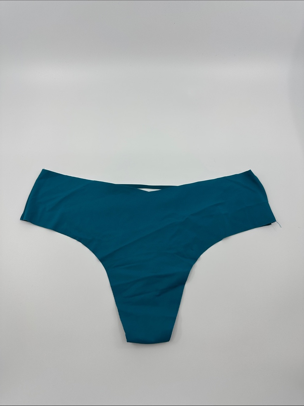 Victoria's Secret Teal Seamless Thong Panty